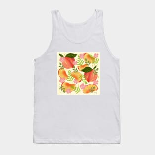 Peaches & Flowers Tank Top